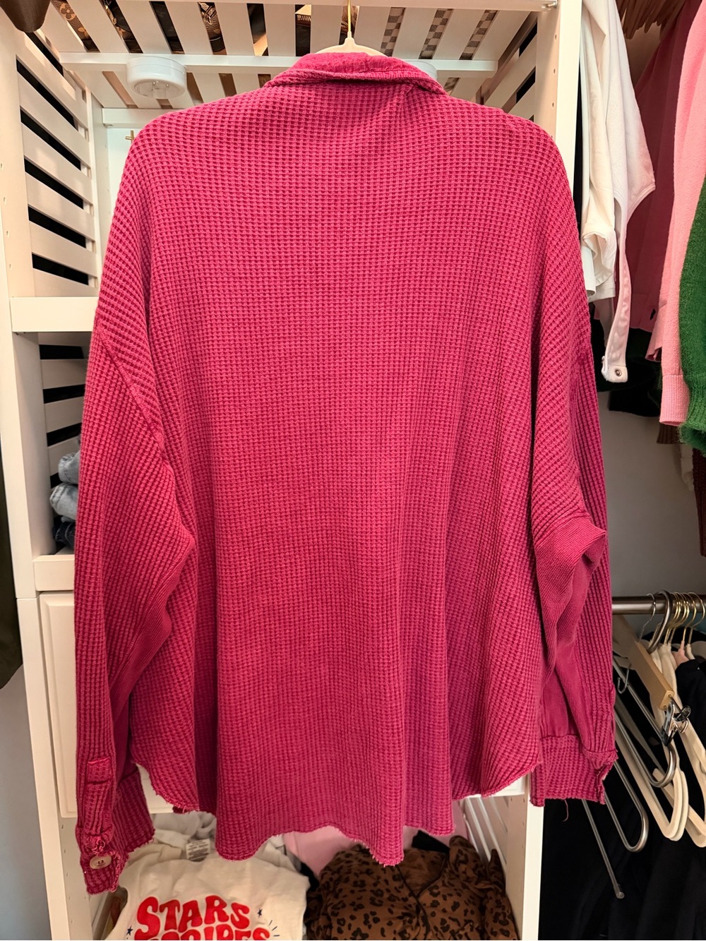 Free people scout jacket/shirt Deep Raspberry - Picture 4 of 4